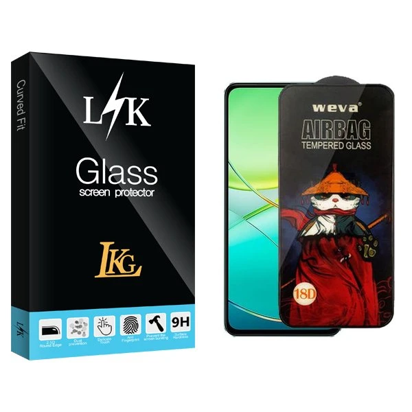 محافظ صفحه نمایش ال کا جی مدل LKK Airbag مناسب برای گوشی موبایل ویوو T3