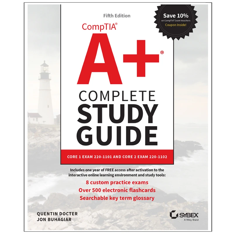 کتاب CompTIA A+ Complete Study Guide Core 1 Exam 220-1101 and Core 2 Exam 220-1102 Fifth Edition اثر Quentin Docter-Jon Buhagiar انتشارات رایان کاویان