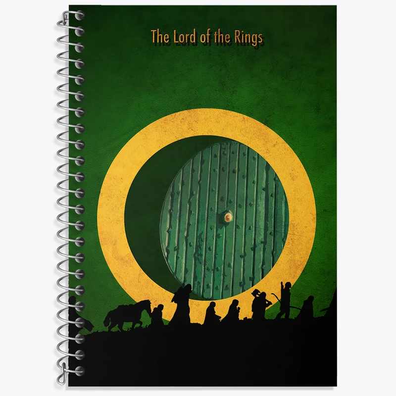 دفتر نت موسیقی 50 برگ خندالو طرح ارباب حلقه ها (Lord of the Rings)  کد N2658