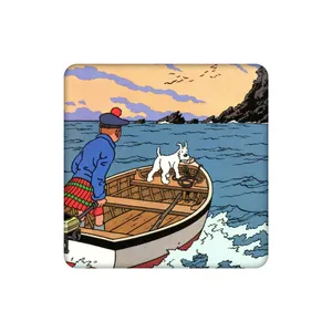 زیر لیوانی طرح تن تن سفر به اسکاتلند کد    4952469