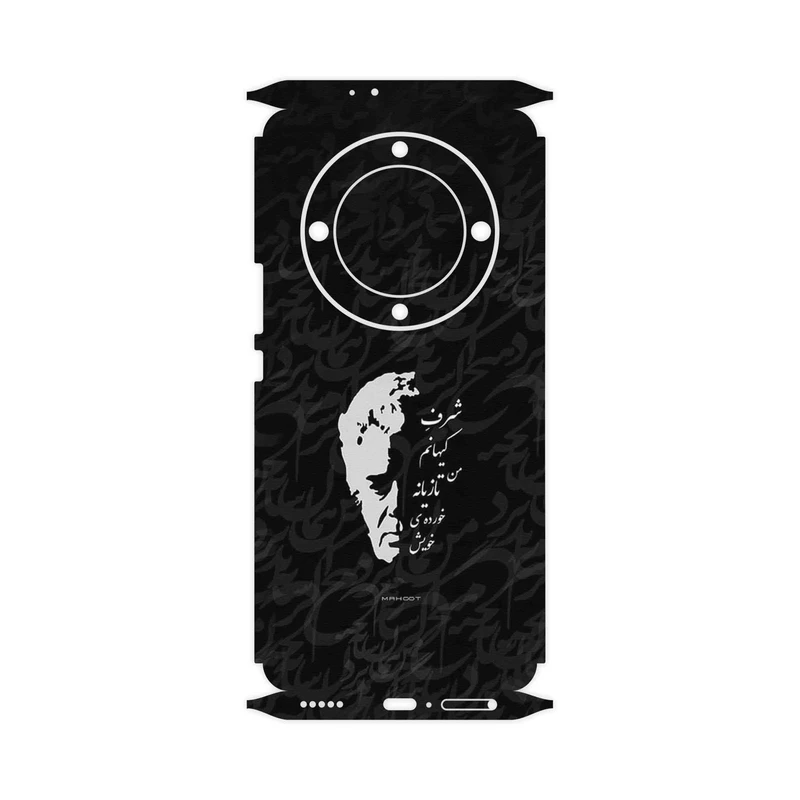 برچسب پوششی ماهوت مدل Ahmad_Shamlou-FullSkin مناسب برای گوشی موبایل آنر X9a