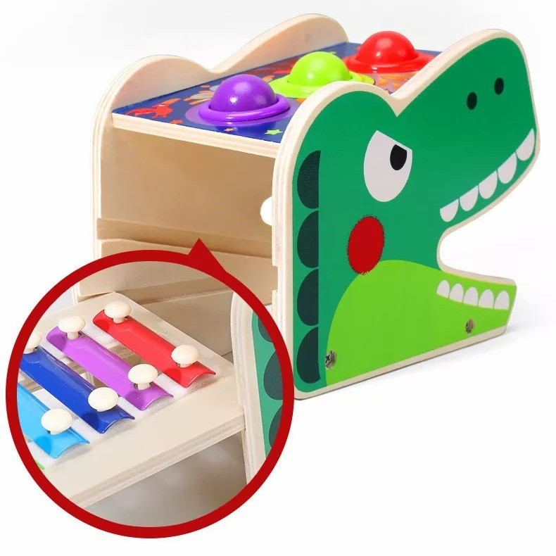 بازی آموزشی موزیکال مدل چندمنظوره بلز کوبنده طرح دایناسور