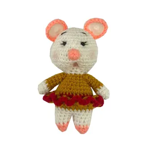 عروسک بافتنی طرح خوک