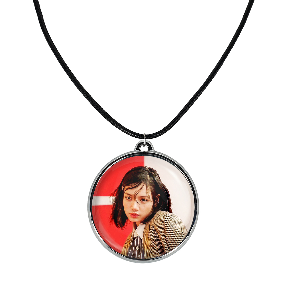 گردنبند خندالو مدل لیسا بلک پینک کد 1428814294