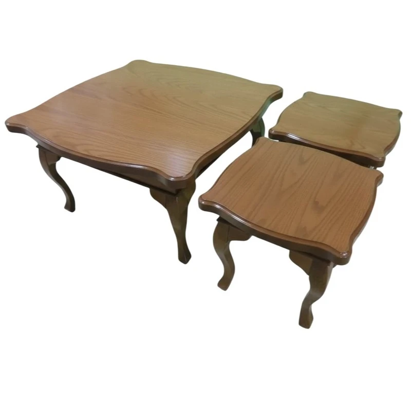  میز پذیرایی مربعی مدل 101 مجموعه 3 عددی