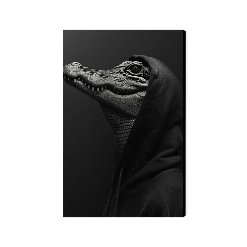 تابلو شاسی عرش مدل فانتزی تمساح کد As4703