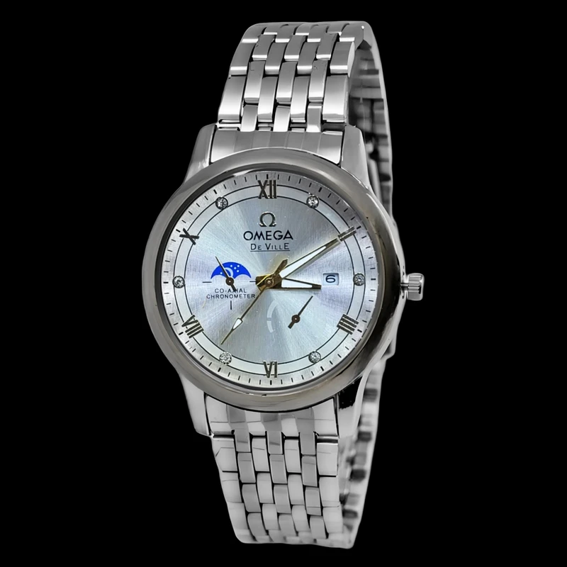 ساعت مچی عقربه ای زنانه مدل تقویم دار 015