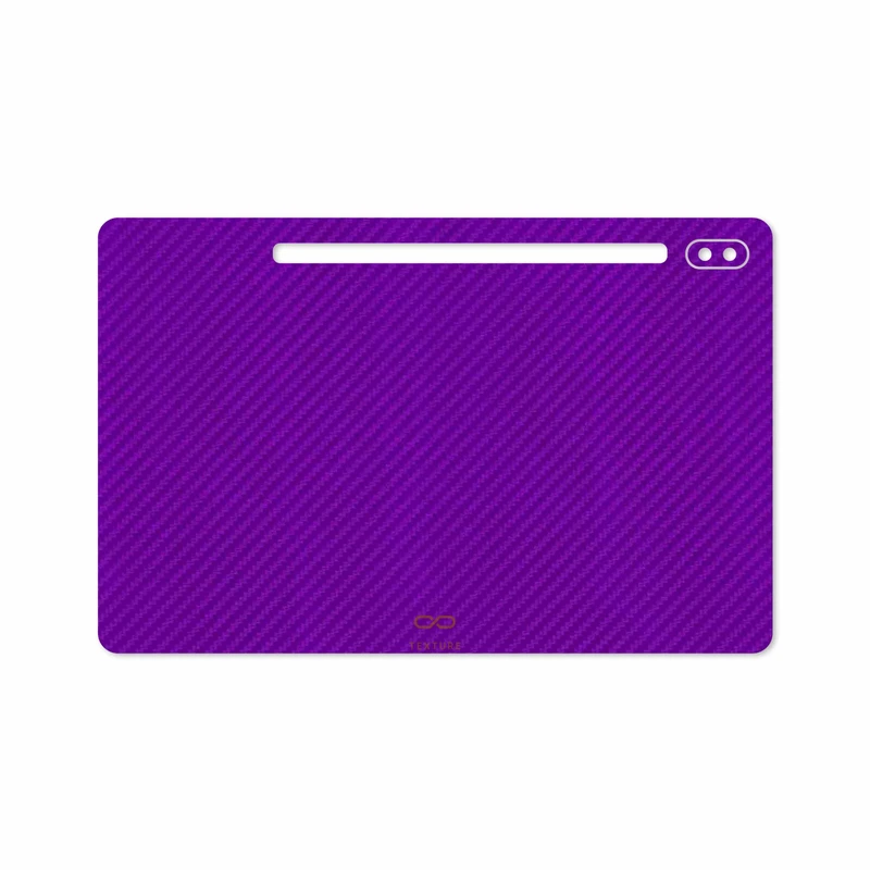 برچسب پوششی ماهوت مدل Purple-Fiber مناسب برای تبلت سامسونگ Galaxy Tab S6 2019 SM-T865