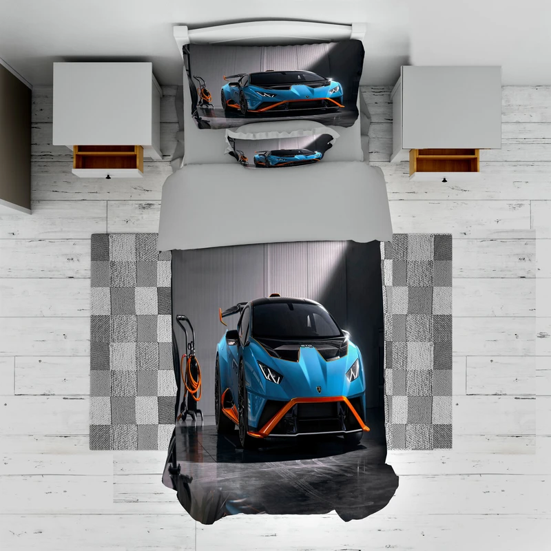 سرویس روتختی مدل لامبورگینی TXY212 تک نفره 5 تکه