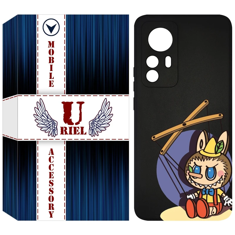 کاور یوریل قاب مدل KSH کد 108 طرح عروسک لبوبو مناسب برای گوشی موبایل شیائومی 12T