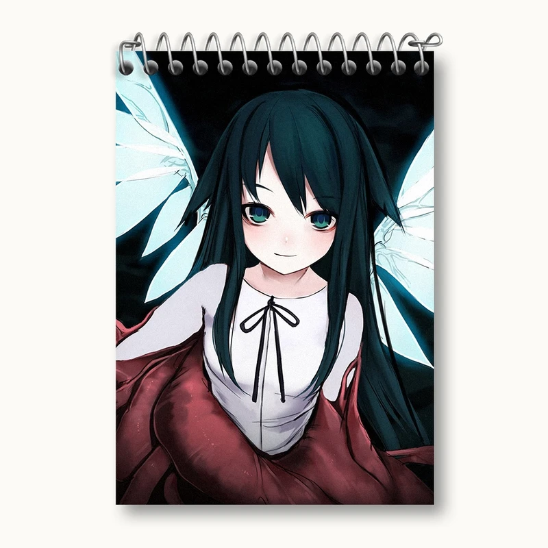 دفتر یادداشت 50 برگ خندالو مدل بازی آواز سایا (Saya no Uta) کد 35316