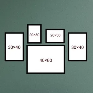 قاب عکس بکلیت مدل 215T مجموعه پنج عددی