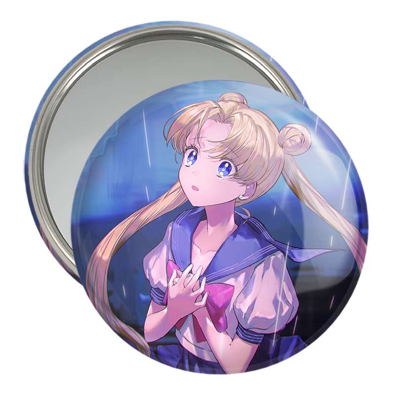 آینه جیبی خندالو مدل اوساگی تسوکینو انیمه Sailor Moon کد 17420 آینه جیبی خندالو مدل اوساگی تسوکینو انیمه Sailor Moon کد 17420