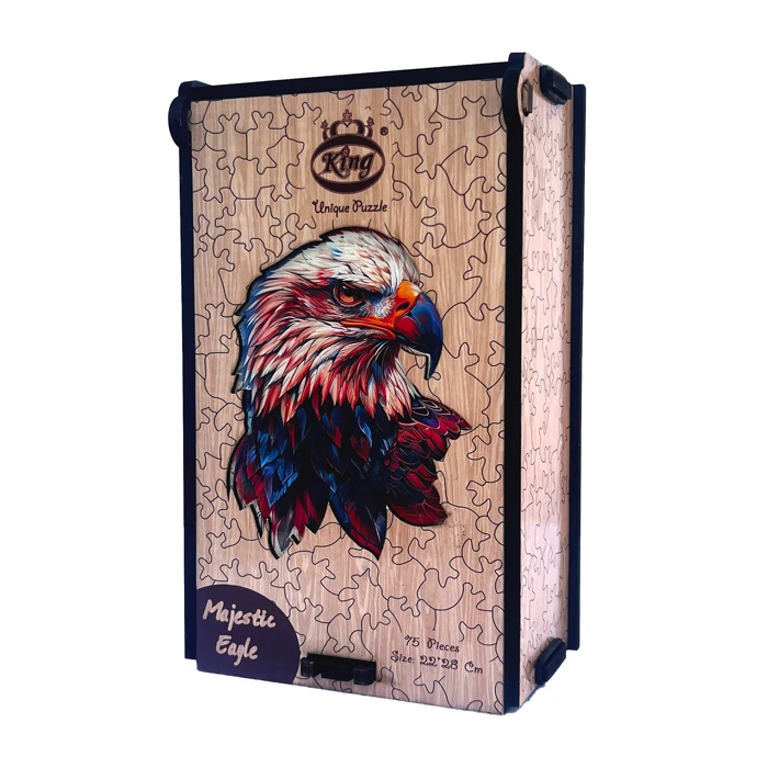 پازل 75 تکه کینگ مدل عقاب مناسب برای بزرگسالان