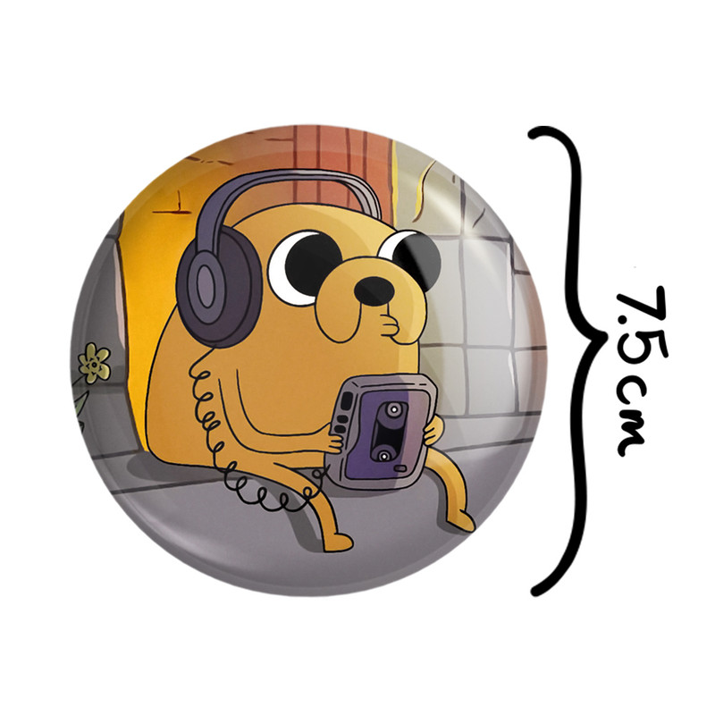 آینه جیبی خندالو مدل جیک وقت ماجراجویی Adventure Time کد 20847 آینه جیبی خندالو مدل جیک وقت ماجراجویی Adventure Time کد 20847
