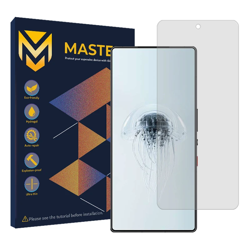 محافظ صفحه نمایش شفاف مستر مدل Resistant مناسب برای گوشی موبایل زد تی ای nubia Red Magic 10 Pro