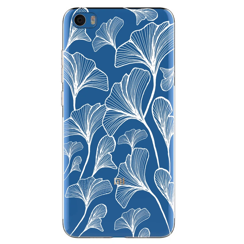 کاور مگافون طرح برگ مدل C51-W مناسب برای گوشی موبایل شیائومی Mi Note / Mi Note Pro