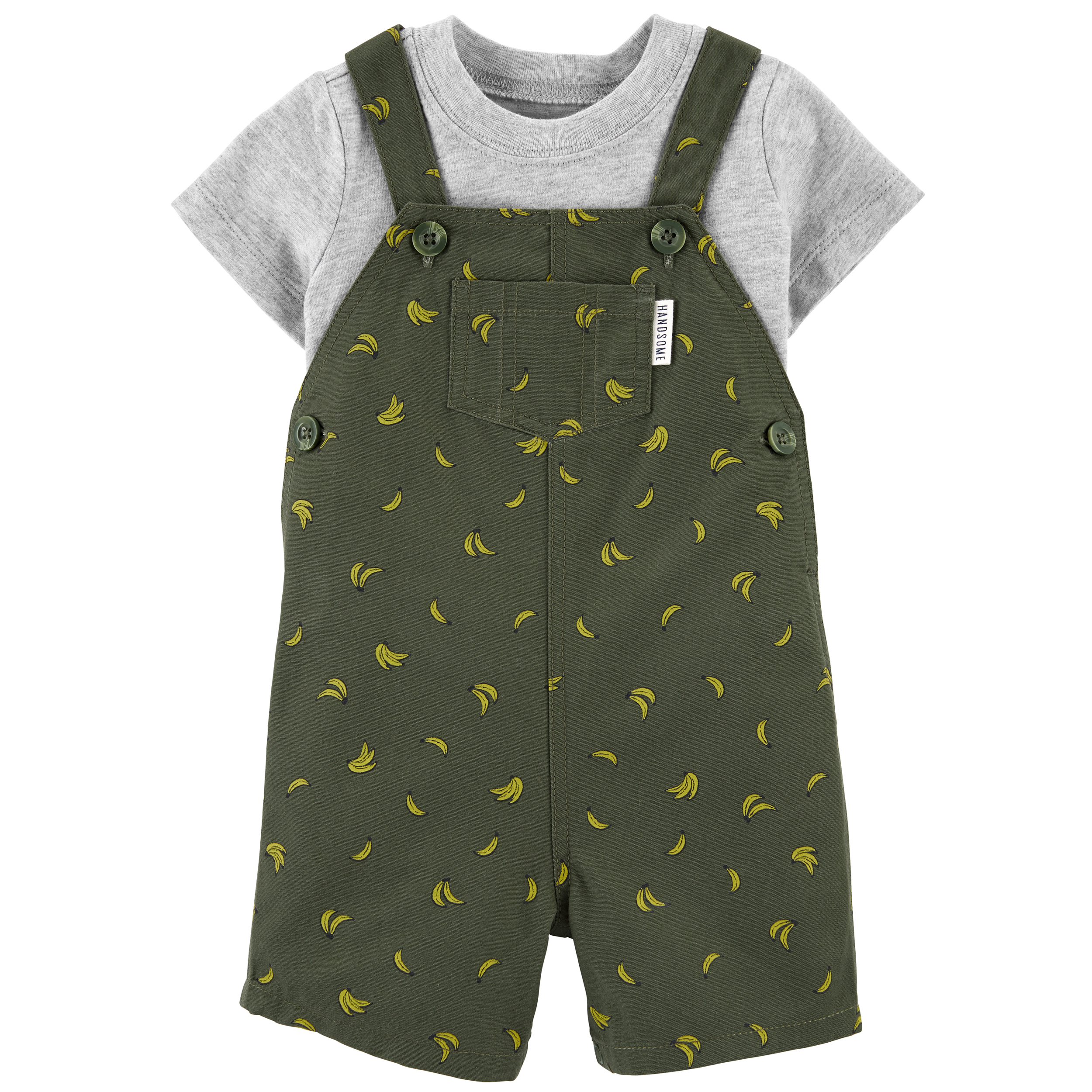 ست تی شرت و سرهمی نوزادی کارترز مدل 1476