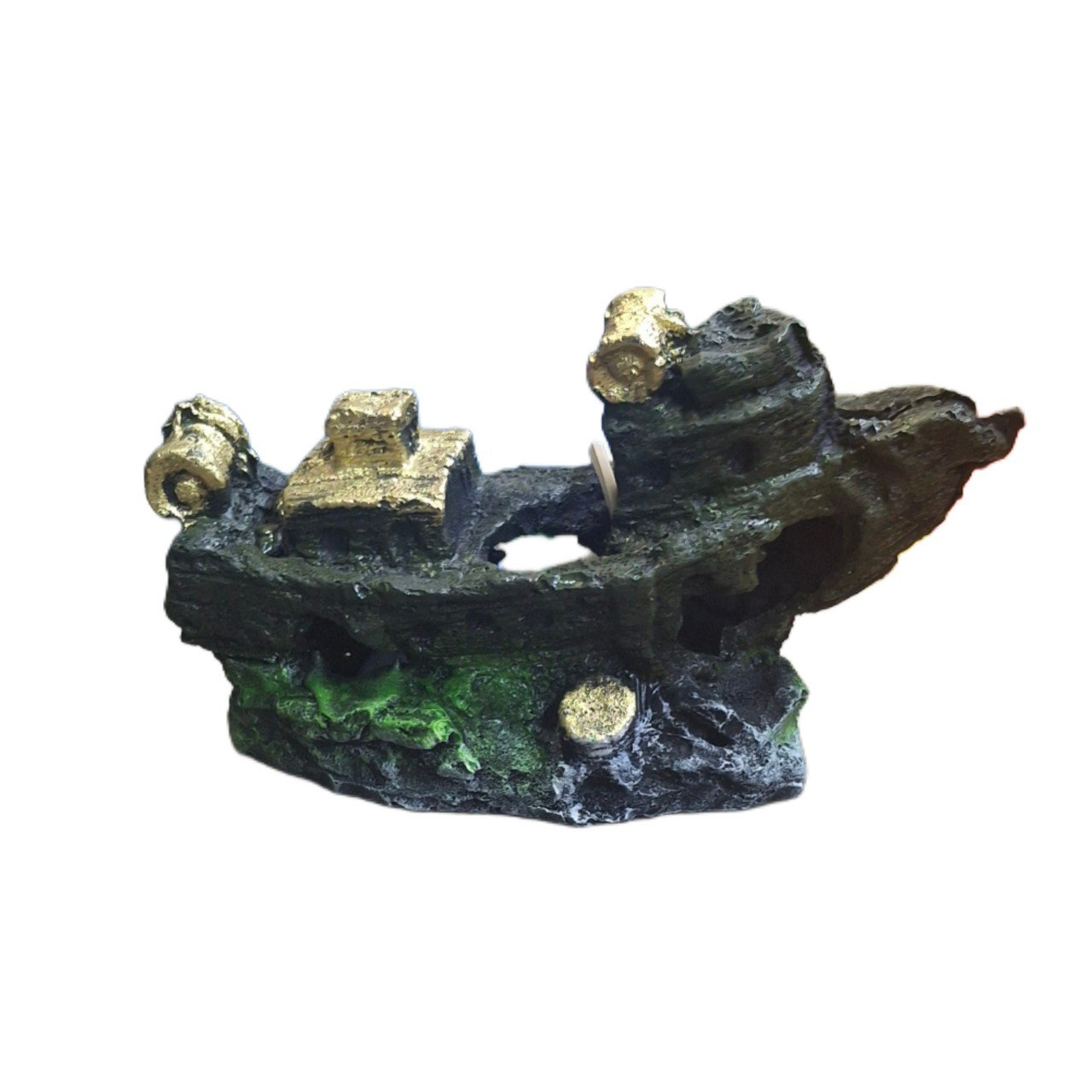 ماکت تزیینی آکواریوم مدل کشتی کد 18