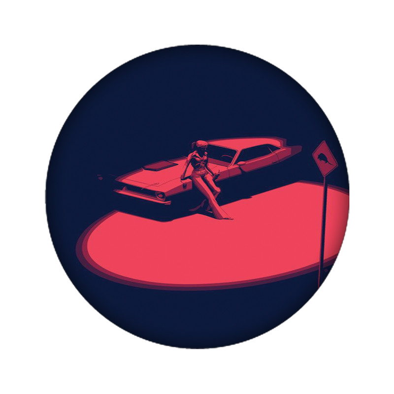 استیکر تزئینی موبایل مدل Night کد 3834