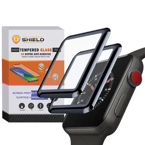 Ultimate Shield PMA-UL Nano Screen Protector suitable for Apple Watch Series 1/2/3 size 42mm Pack of 2