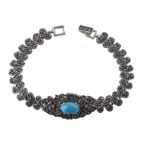   دستبند نقره زنانه بازرگانی میلادی کد DP_059