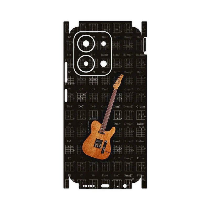برچسب پوششی ماهوت مدل Guitar_Instrument-FullSkin مناسب برای گوشی موبایل شیائومی Redmi 15C 4G