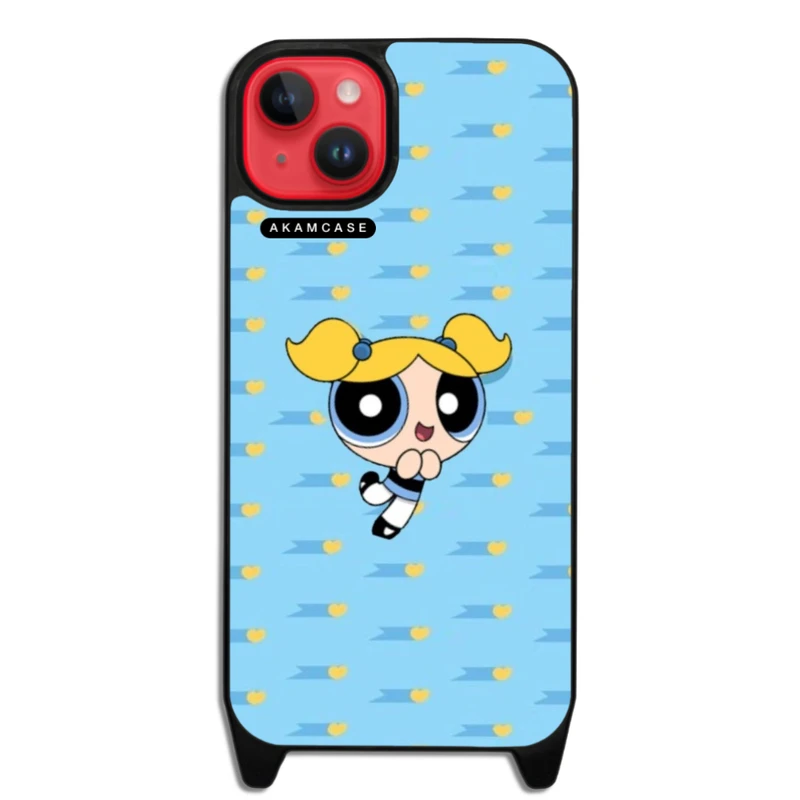 کاور آکام مدل AMCWLA14PLUS-POWERPUFF GIRLS1 مناسب برای گوشی موبایل اپل iPhone 14 Plus