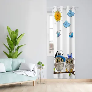  پرده مدل اتاق کودک مخمل پانچی کد 4472 سایز 140x200 سانتی متر