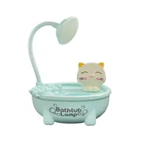 چراغ مطالعه مدل سه کاره شارژی طرح BATHTUB