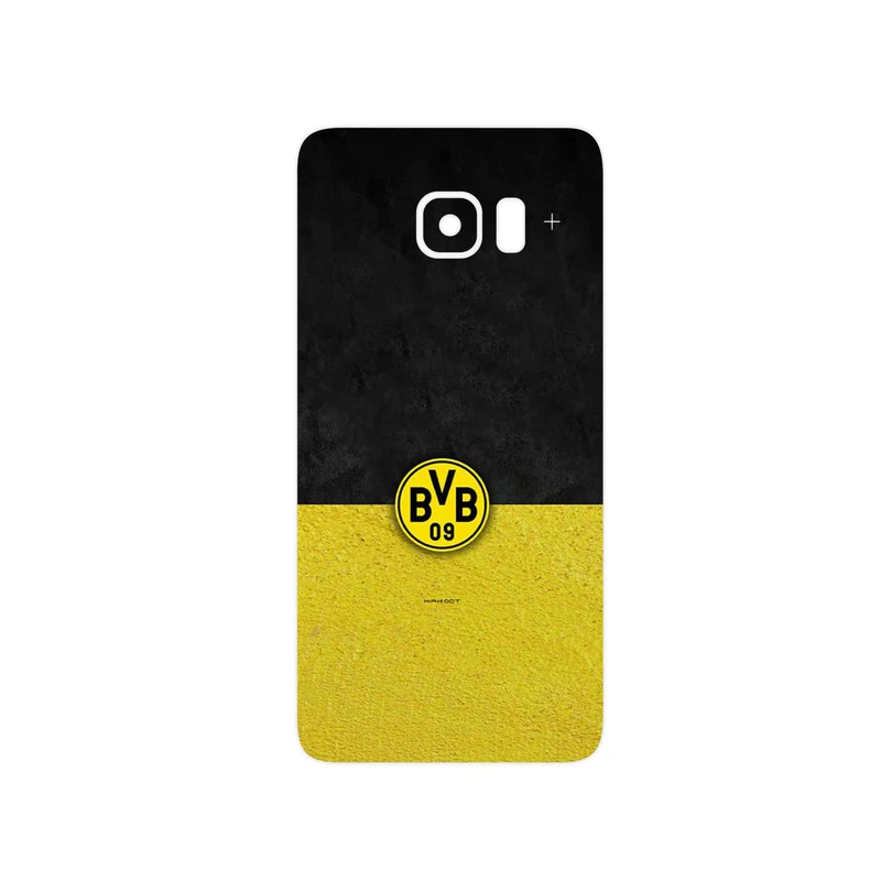 برچسب پوششی ماهوت مدل Borussia Dortmund FC مناسب برای گوشی موبایل سامسونگ Galaxy S6 Edge Plus