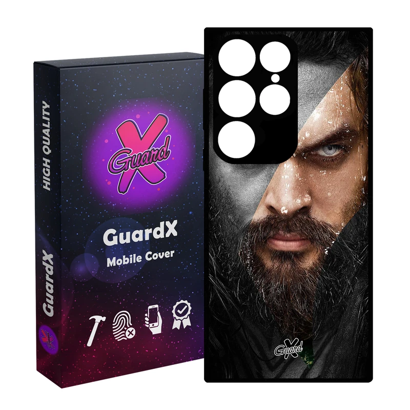 کاور گارد ایکس طرح Aqua Man مدل Glass10362 مناسب برای گوشی موبایل سامسونگ Galaxy S24 Ultra