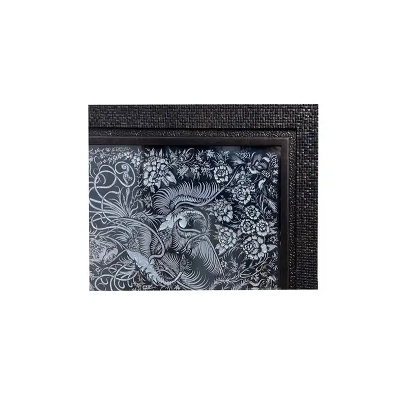 تابلو قلمزنی مدل ققنوس کد t1001