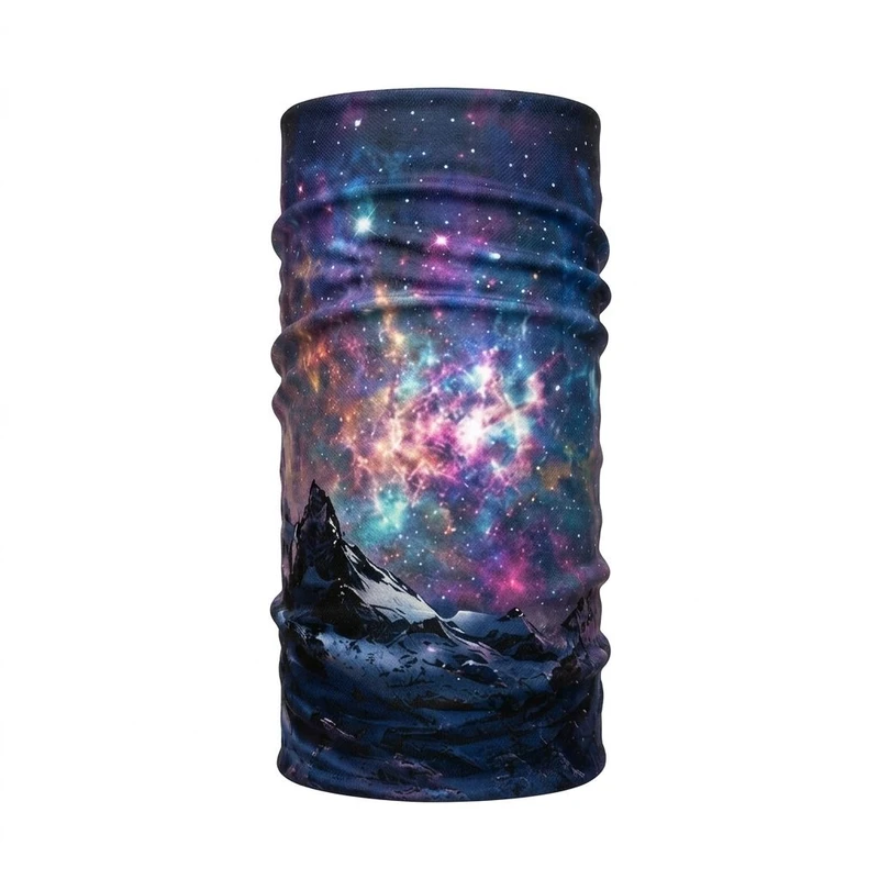 دستمال سر و گردن مدل Cosmic-Mountain  با جنس میکروفیبر پلی‌استر و قابلیت جذب رطوبت و عرق مناسب آقایان و خانم‌ها