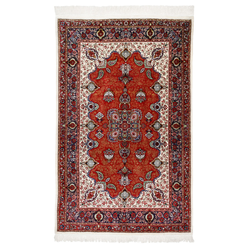 فرش دستباف ذرع و نیم سی پرشیا کد 183086