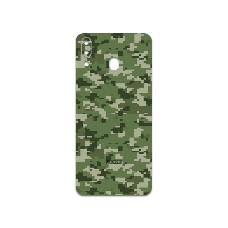برچسب پوششی ماهوت مدل Army-Green-Pixel مناسب برای گوشی موبایل سامسونگ Galaxy M20