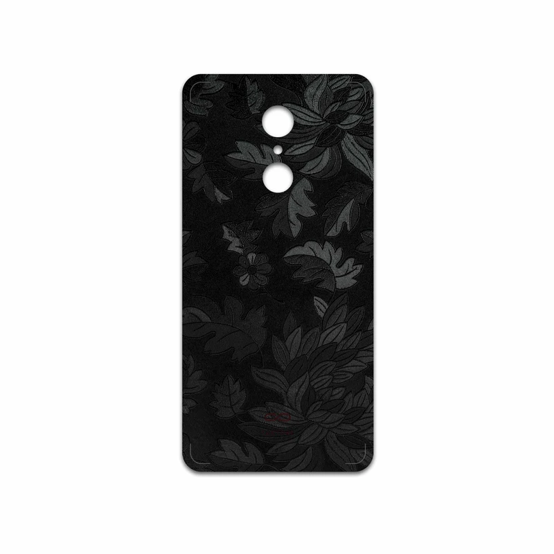 برچسب پوششی ماهوت مدل Black-Wildflower مناسب برای گوشی موبایل شیائومی REDMI 5