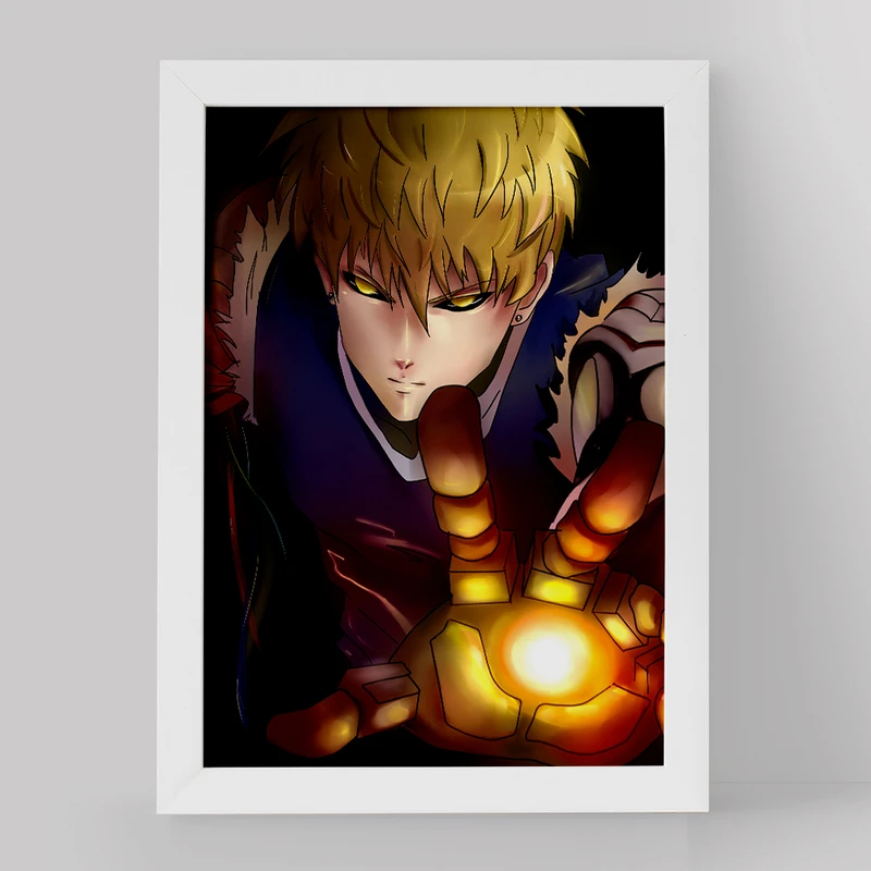 تابلو خندالو مدل جنوس انیمه مرد تک مشتی کد 11334