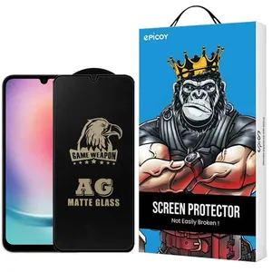 Epicoy Weapon Matte Glass Screen protector for Samsung Galaxy A15 4G/5G / A25 5G/ A24 4G 