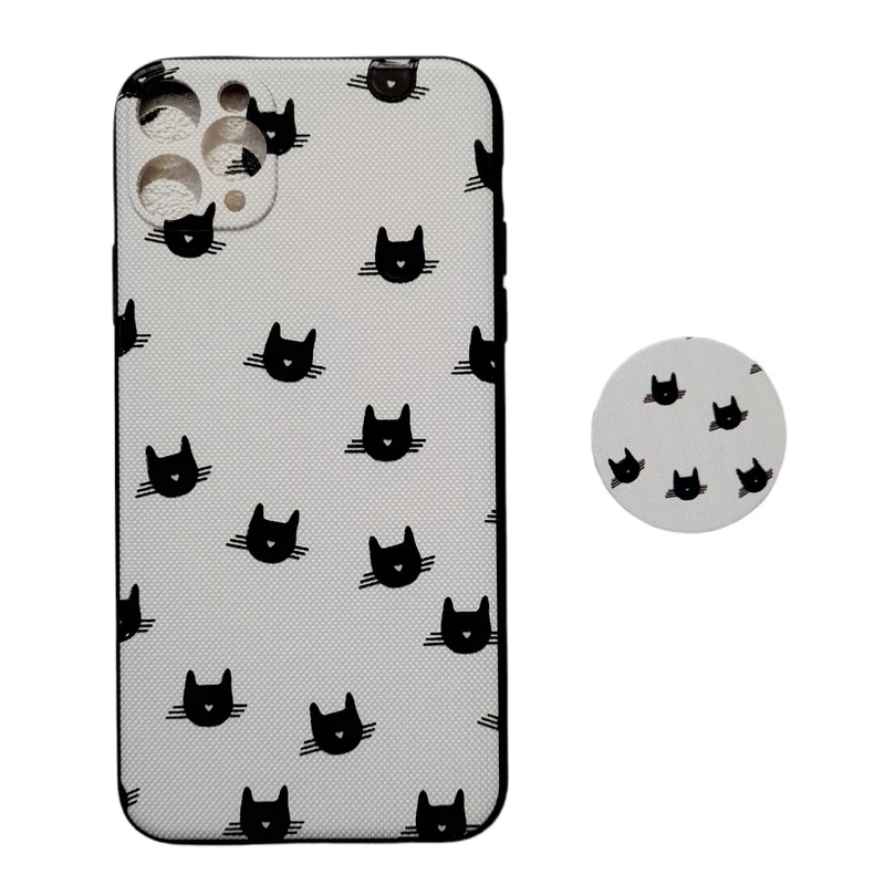 کاور کد ip11pm مناسب برای گوشی موبایل اپل iPhone 11 Pro Max به همراه پاپ سوکت