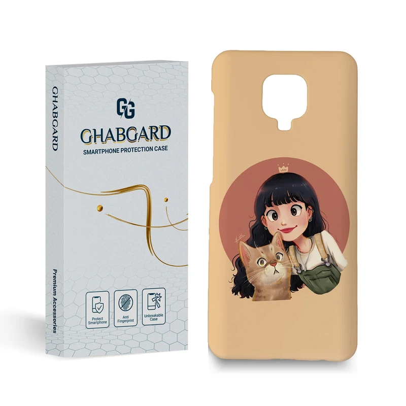  کاور قاب گارد مدل دخترانه مناسب برای گوشی موبایل شیائومی  Redmi note 9 pro 