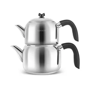 ست کتری و قوری کاراجا مدل LARIS کتری 1.2 لیتری و قوری 0.9 لیتری