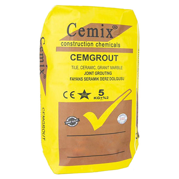 پودر بند کشی کاشی و سرامیک سمیکس مدل سمگروت وزن 5 کیلوگرم