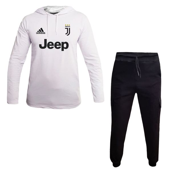 ست تی شرت و شلوار مردانه مدل یوونتوس H90014 ست تی شرت و شلوار مردانه مدل یوونتوس H90014