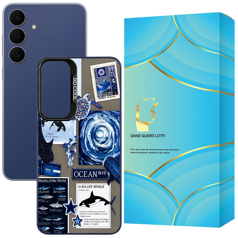 کاور قاب گارد لطفی مدل SOCOCEN مناسب برای گوشی موبایل سامسونگ Galaxy S25 FE 5G