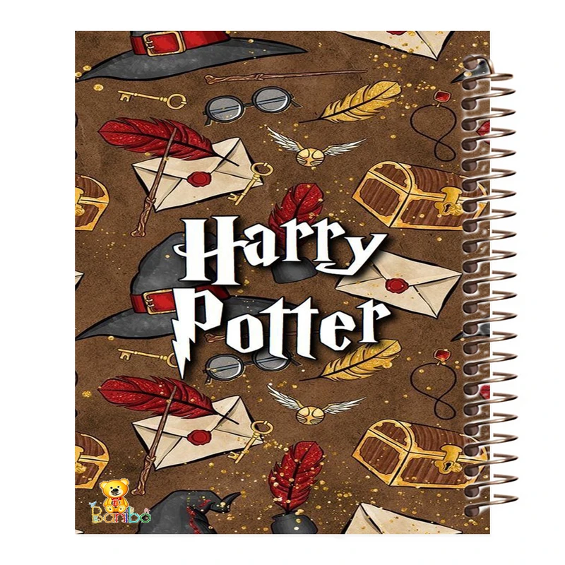 دفتر زبان 100 برگ بانیبو مدل هری پاتر کد 124