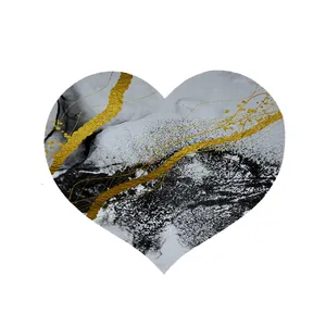  پادری مدل قلب طرح فانتزی کد 8626 سایز 90x90 سانتی متر