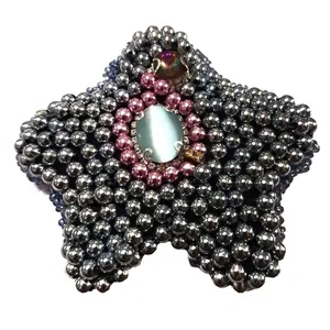 سنجاق سینه زنانه مدل ستاره رویایی کد GOL120