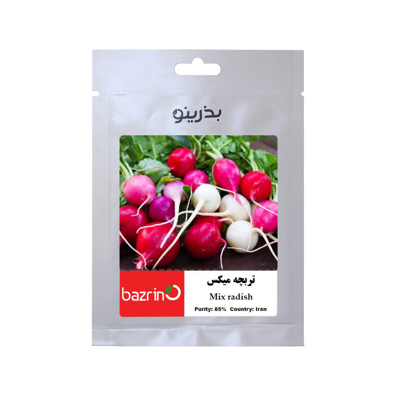 بذر تربچه میکس بذرینو کد BZNO-183