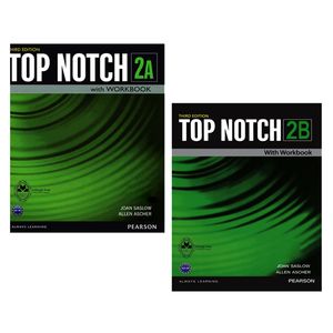 نقد و بررسی کتاب Top Notch 2 اثر Joan Saslow And Allen Ascher انتشارات اشتیاق نور 2 جلدی توسط خریداران